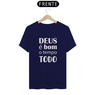 Nome do produtoCamiseta personalizada Cristã: Deus é Bom - Unissex