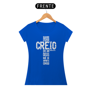 Nome do produtoCamiseta Baby Long Cristã - Feminina