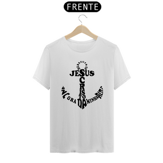 Nome do produtoCamiseta Cristã: Jesus Cristo Âncora da Minha Alma / Unissex