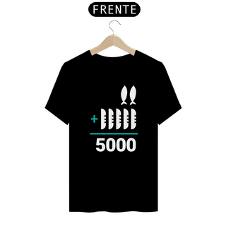 Nome do produtoCamiseta 2+5=5000 | Preta | The Chosen / Unissex