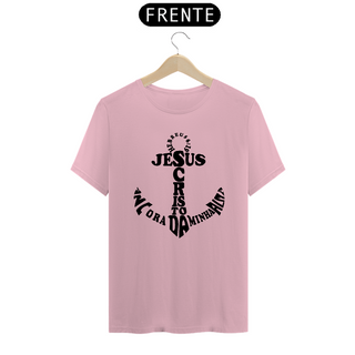 Nome do produtoCamiseta Cristã: Jesus Cristo Âncora da Minha Alma / Unissex