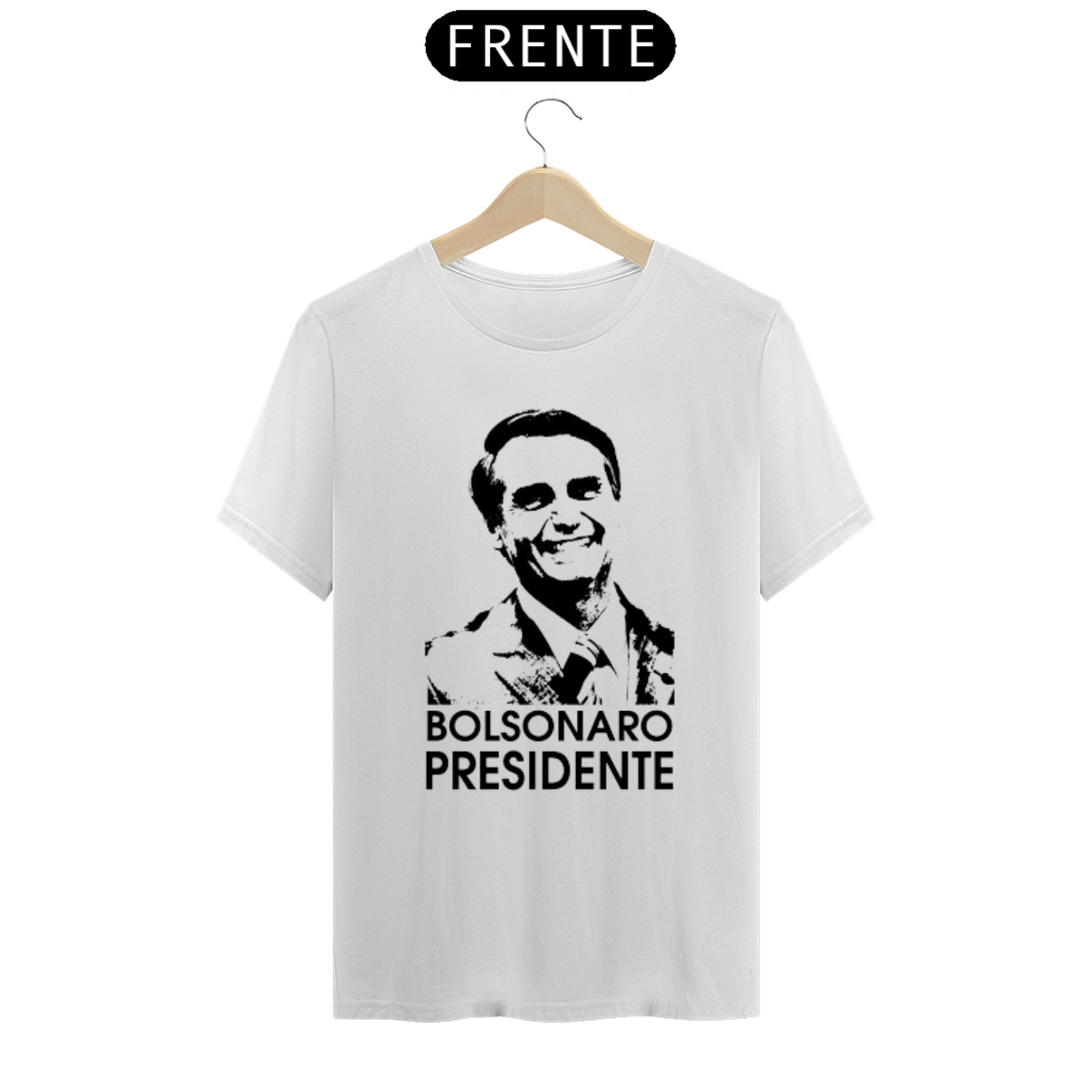 Nome do produto: Camiseta Bolsonaro Presidente