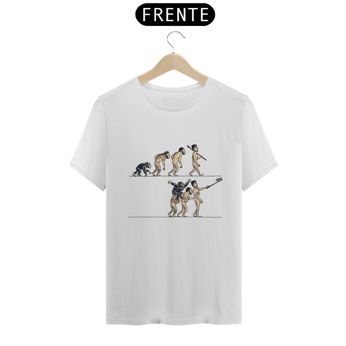 Nome do produto: Camisetas da Evolução da Luna memes