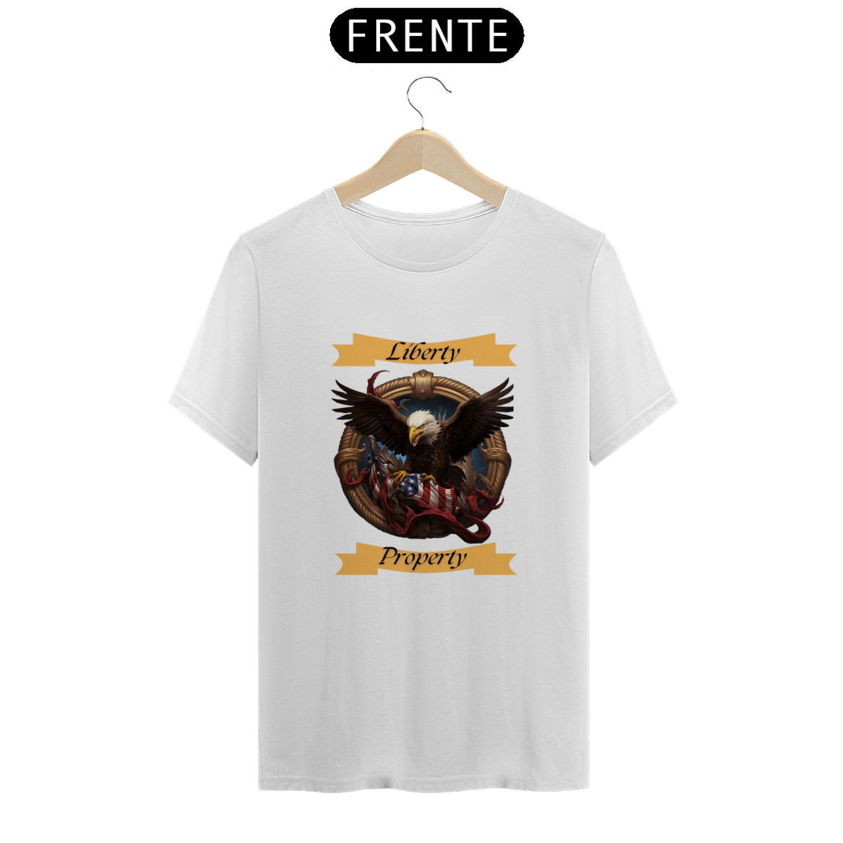 Nome do produto: Camiseta Liberty & Property da Luna