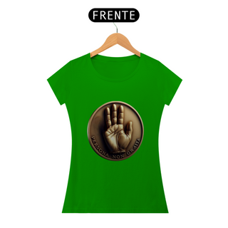 Nome do produtoCamiseta Foralula persona non feminina