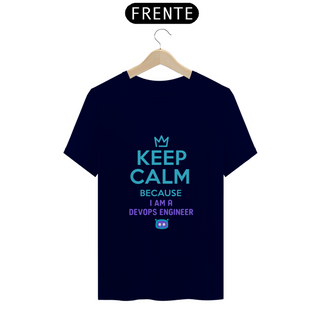 Nome do produtoCamiseta Keep Calm Devops