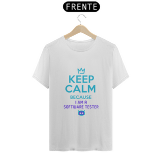 Nome do produtoCamiseta Keep Calm Tester