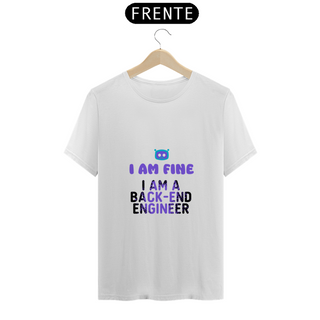 Nome do produtoCamiseta I am fine - Back-end