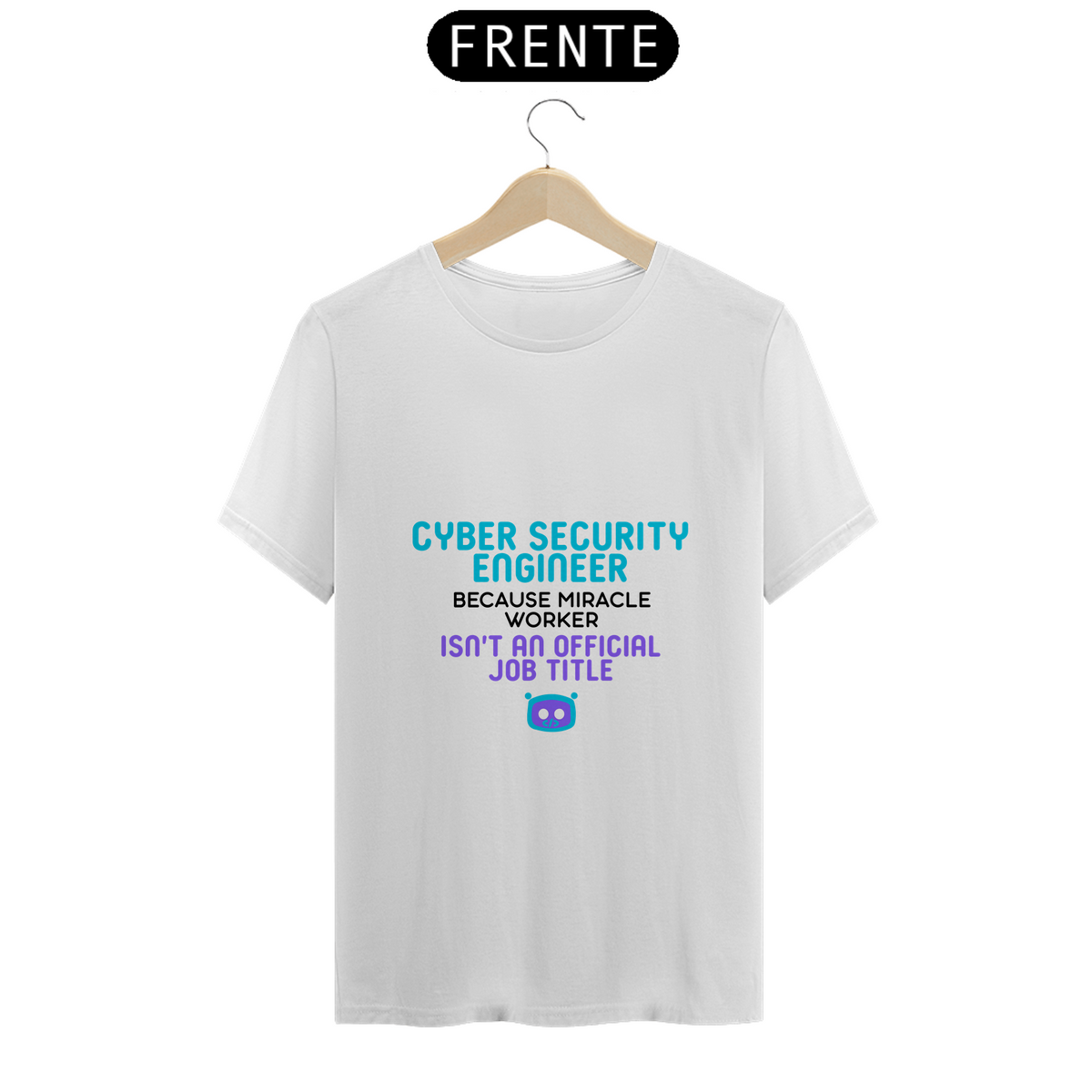 Nome do produto: Camiseta Official job Cyber Security