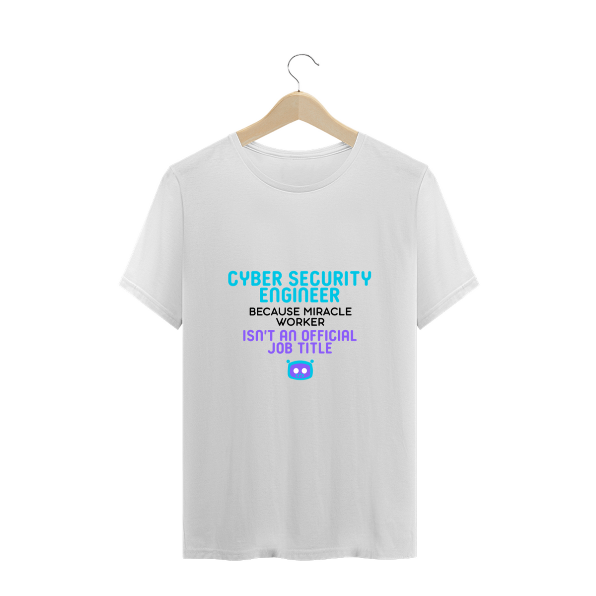 Nome do produto: Camiseta Plus Size Official job Cyber Security