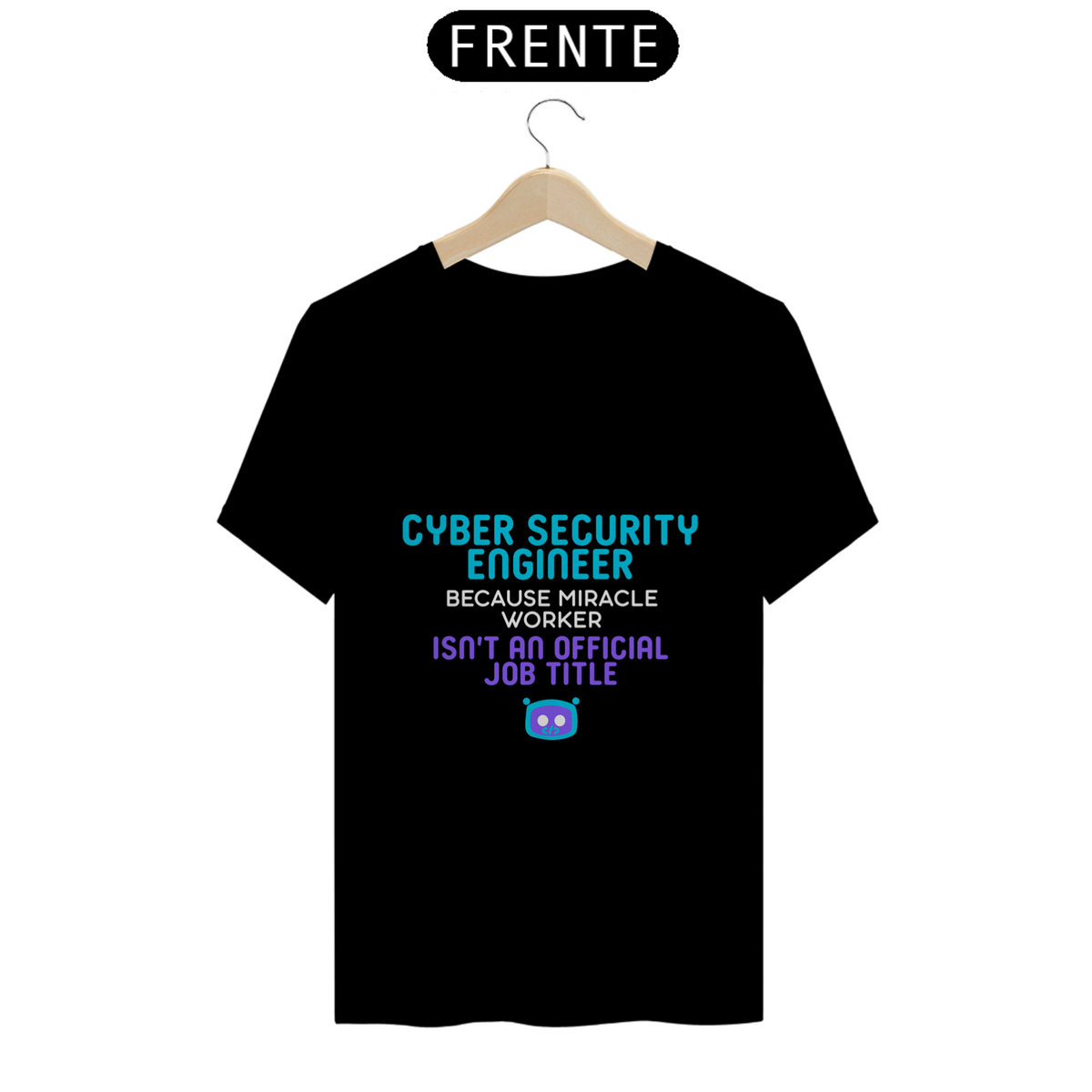 Nome do produto: Camiseta Official job Cyber Security