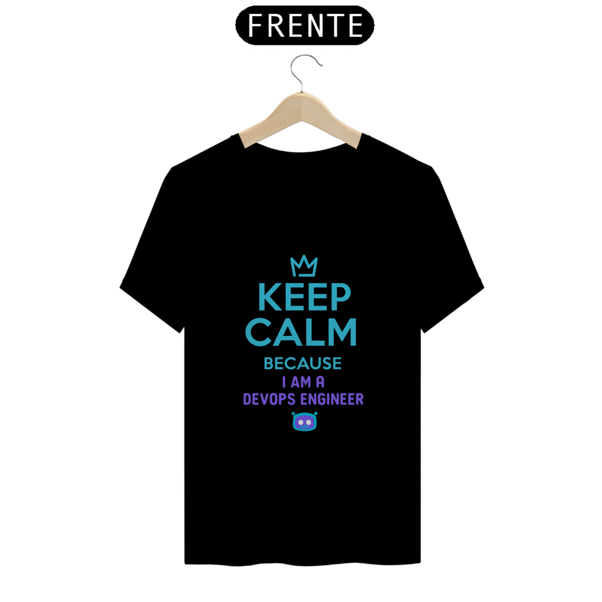 Nome do produto: Camiseta Keep Calm Devops