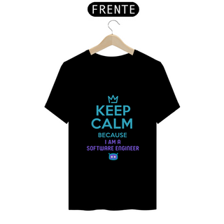 Camiseta Keep Calm Software Engineer