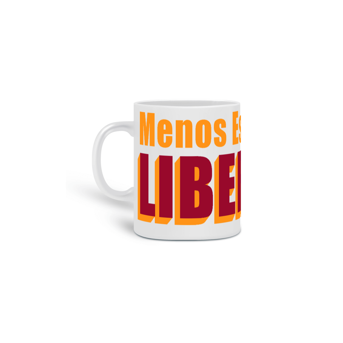 Nome do produto: Caneca Menos Estado