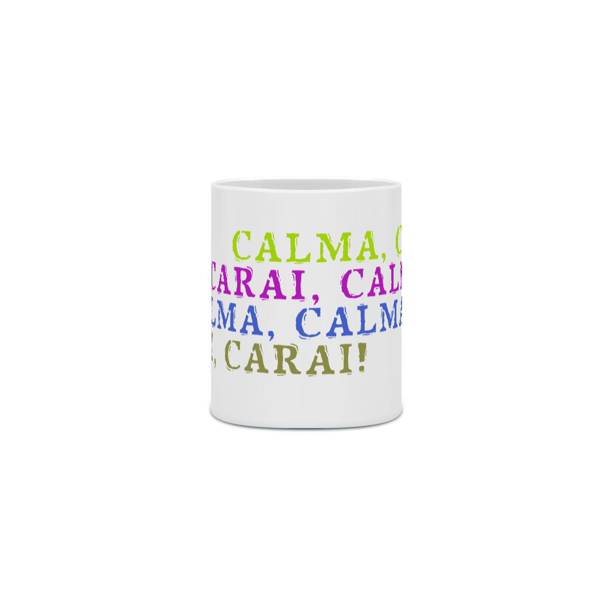 Nome do produto: Caneca Calma carai!