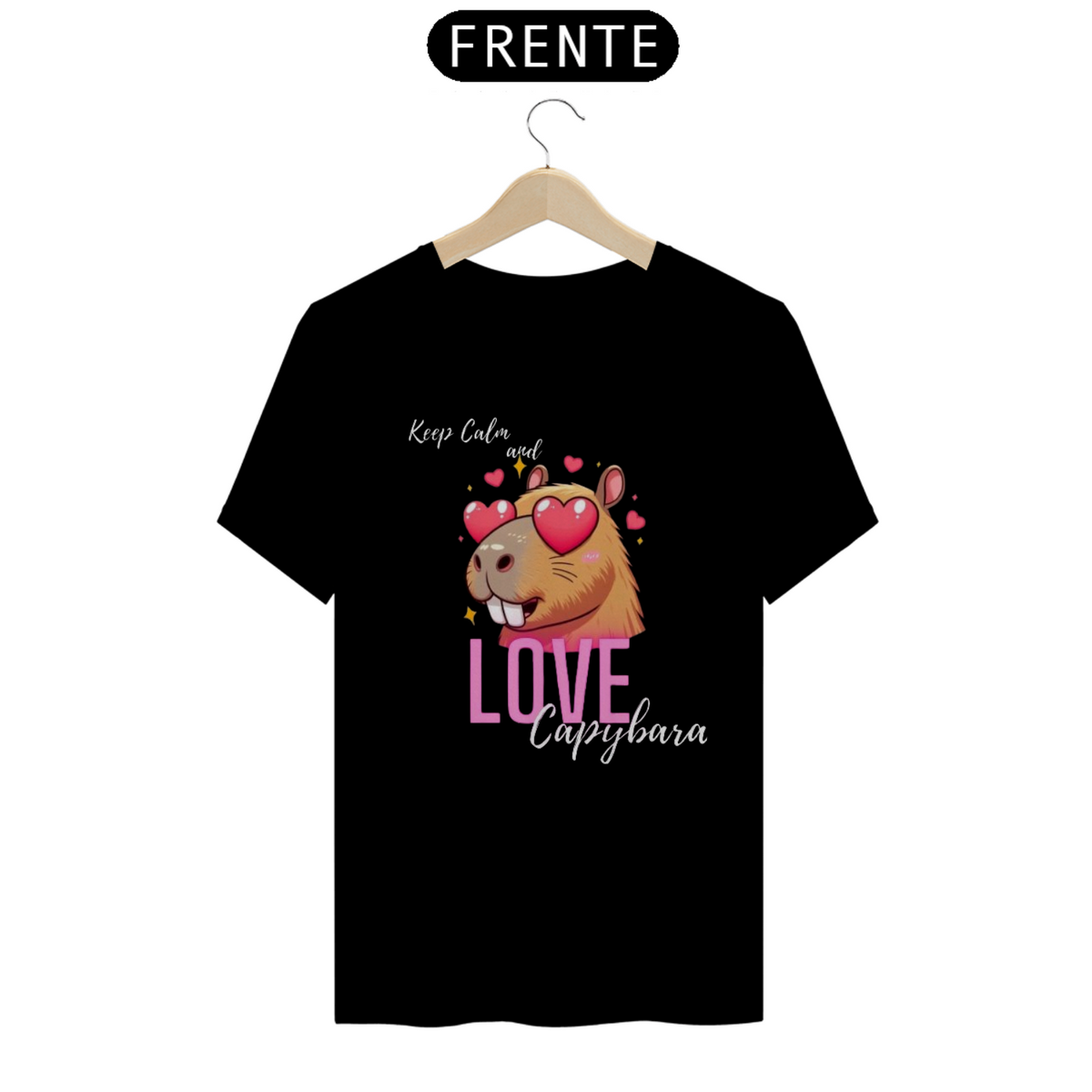 Nome do produto: Camiseta Capivarona Love Capybara