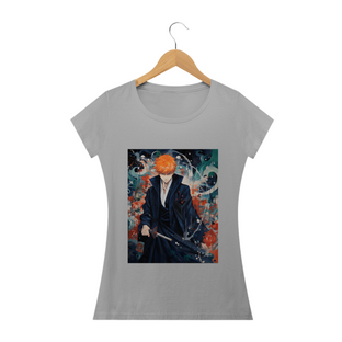 Nome do produtoCamiseta Feminina Ichigo Kurosaki II