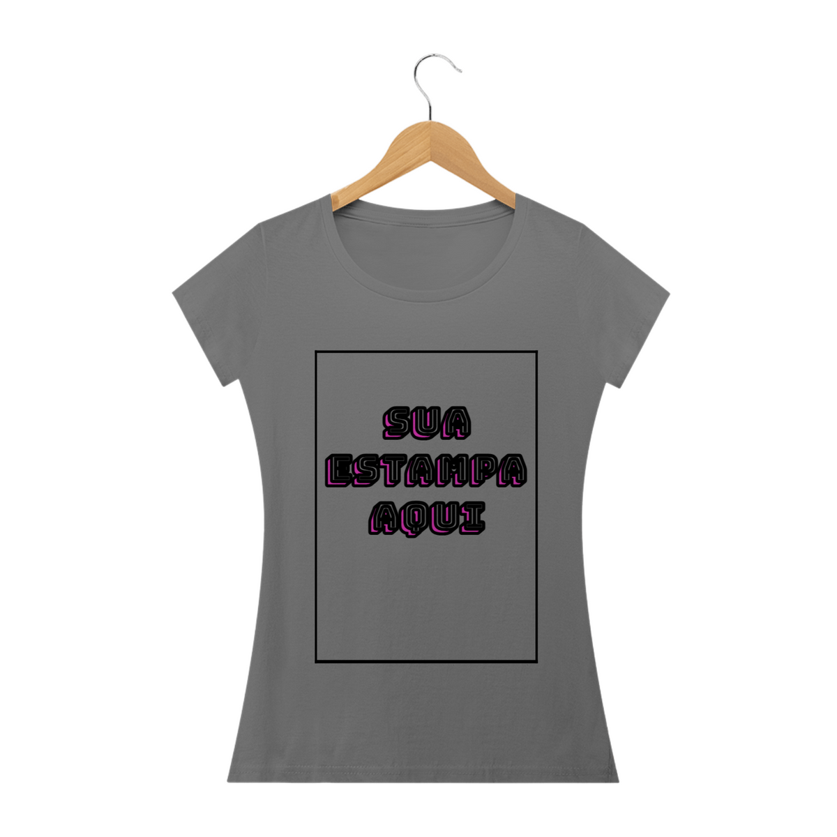 Nome do produto03 Camiseta Feminina Baby Long Estonada