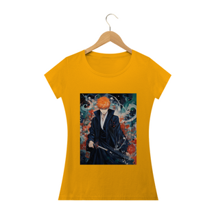 Nome do produtoCamiseta Feminina Ichigo Kurosaki II