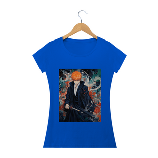 Nome do produtoCamiseta Feminina Ichigo Kurosaki II