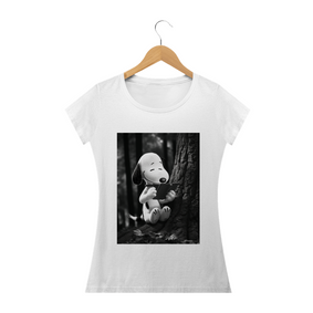 Camiseta  Feminina Snoopy 