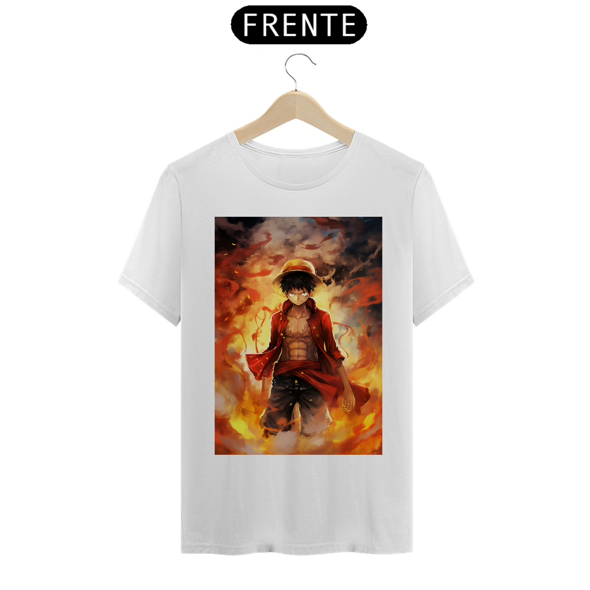 Nome do produtoCamiseta Masculina do Monkey D. Luffy