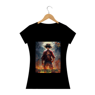 Nome do produtoCamiseta Fem. Mondey D. Luffy Irritado 