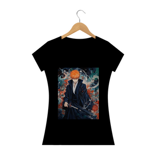 Nome do produtoCamiseta Feminina Ichigo Kurosaki II