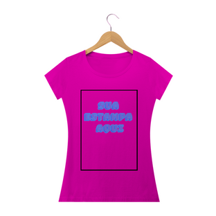 Nome do produto#01 Camiseta Feminina Baby Long Classic