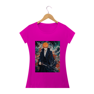 Nome do produtoCamiseta Feminina Ichigo Kurosaki II