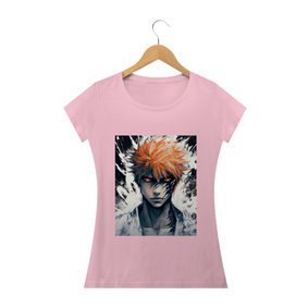 Camiseta Fem Ichigo Kurosaki 