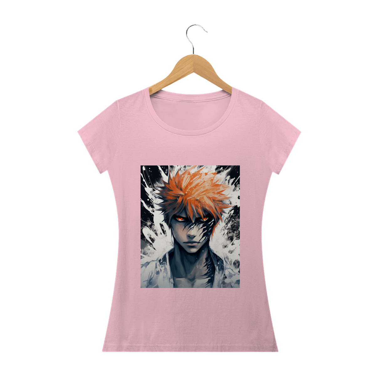 Nome do produtoCamiseta Fem Ichigo Kurosaki 