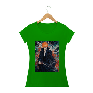 Nome do produtoCamiseta Feminina Ichigo Kurosaki II