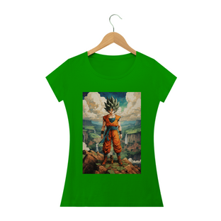 Nome do produtoCamiseta Feminina Goku 