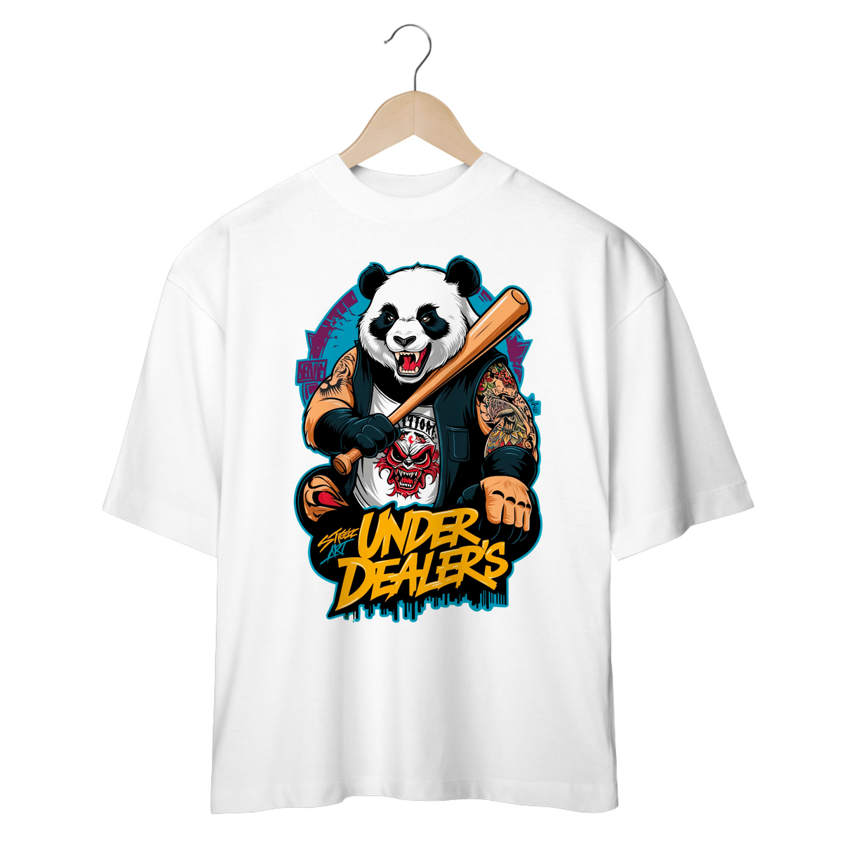 Nome do produto: T-Shirt Over - Panda