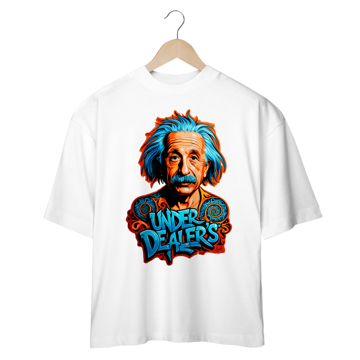 Nome do produto: T-Shirt Over - E=mc²