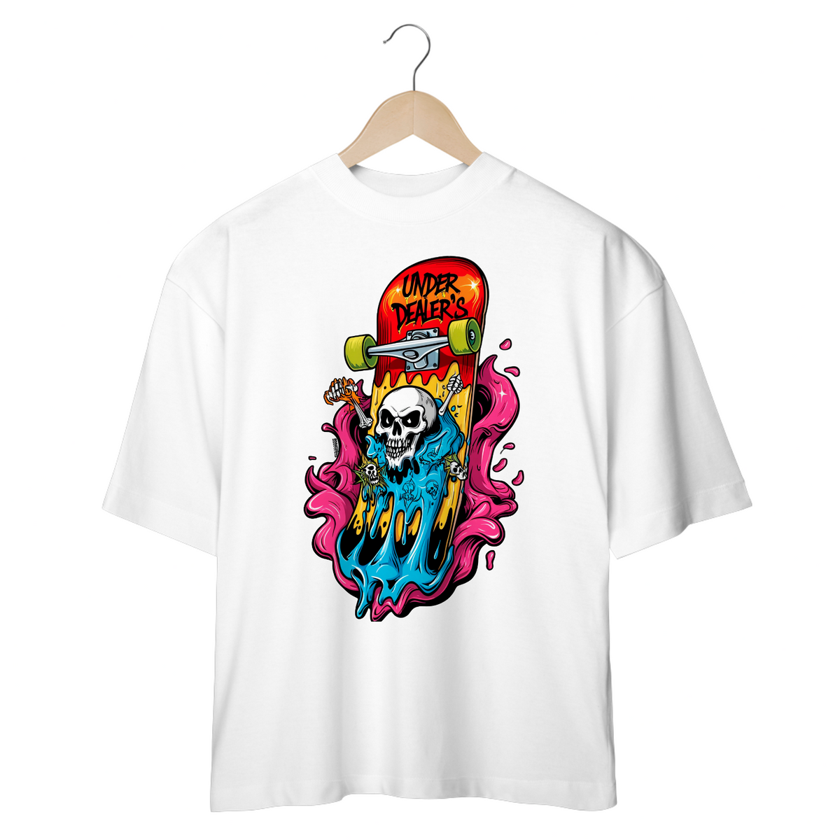 Nome do produto: T-Shirt Over - Sk8 