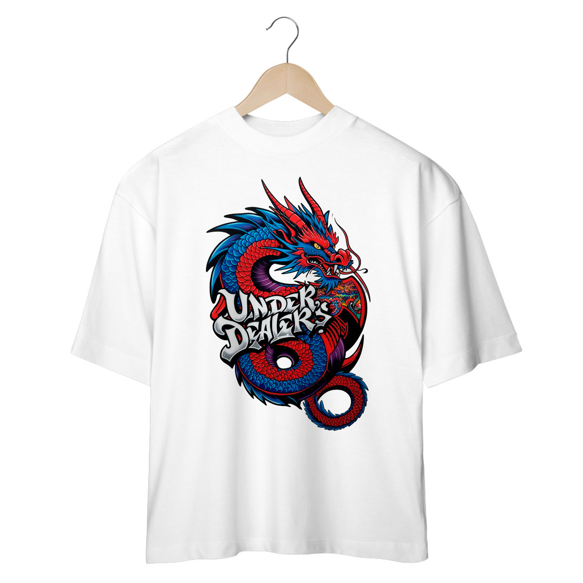 Nome do produto: T-Shirt Over - Dragon