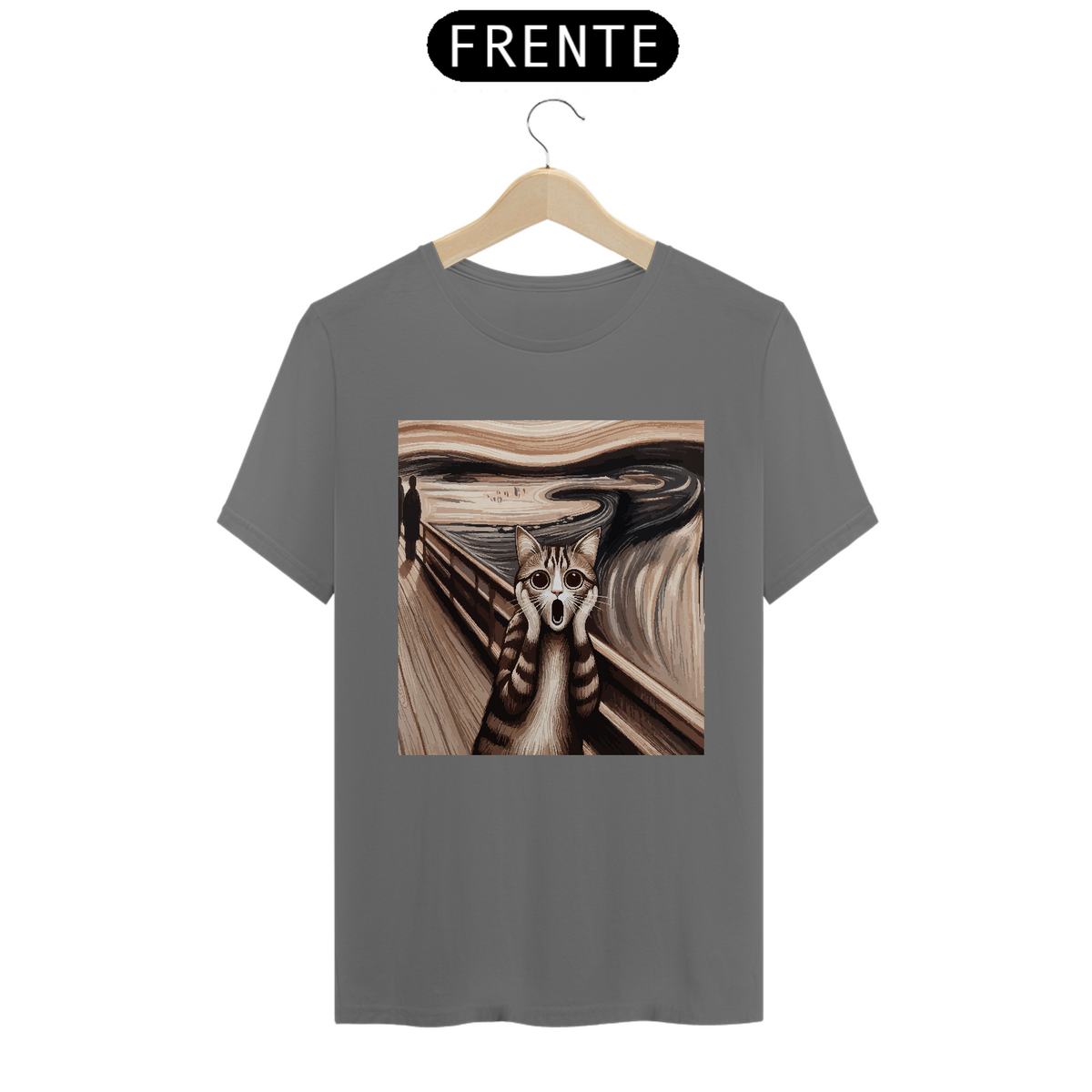 Nome do produto: Camiseta Arte Munch