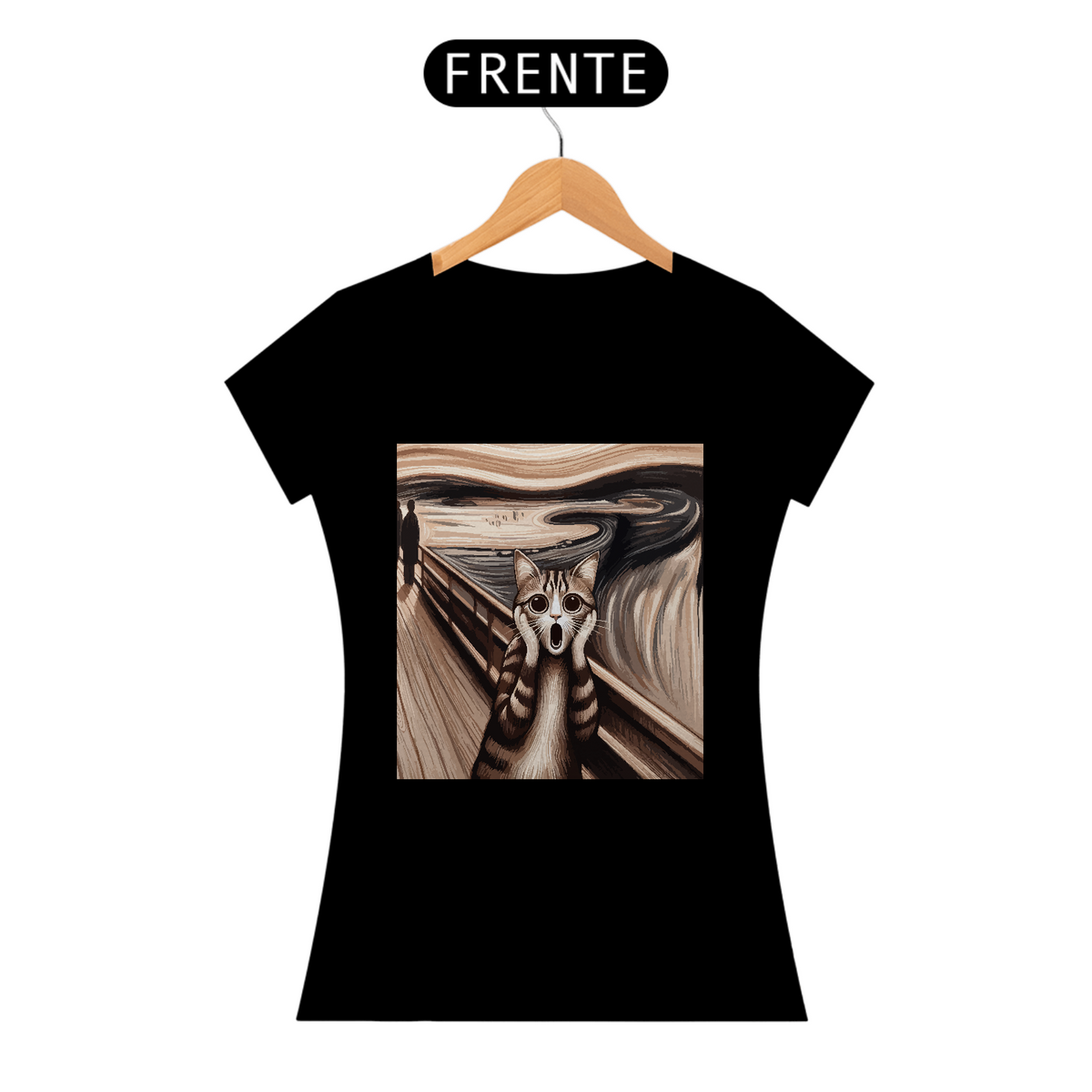 Nome do produto: Camiseta Arte Munch