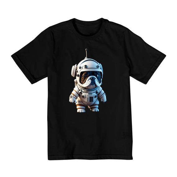 Camiseta Cachorro astronauta