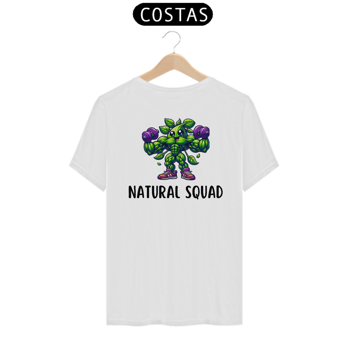 Nome do produto: Camiseta Natural squad CLASSIC