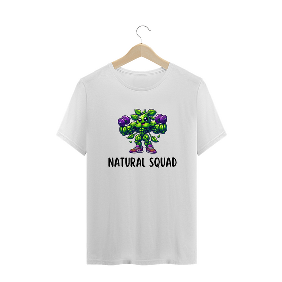 Camiseta Natural squad PLUS SIZE
