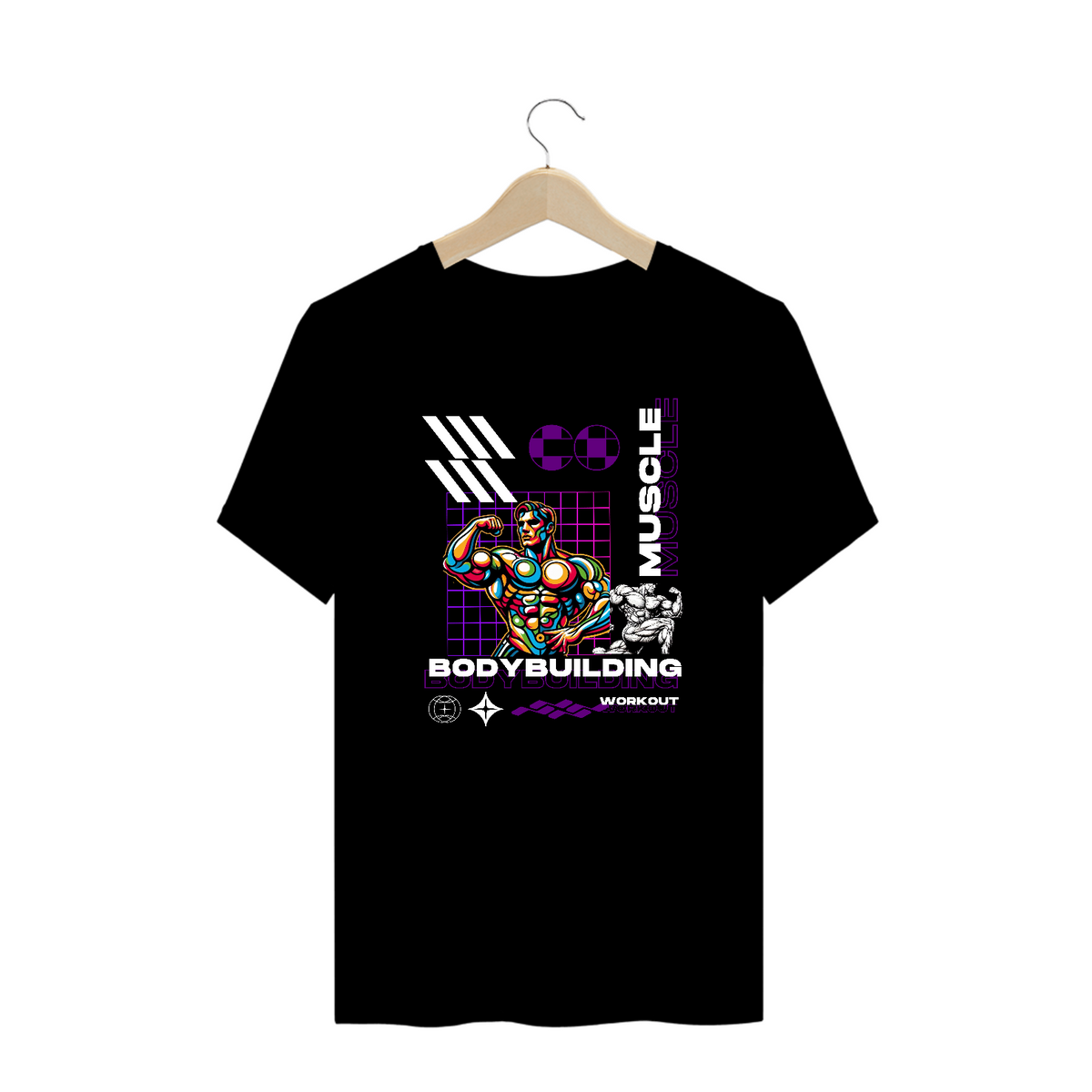 Nome do produto: Camiseta Cyberpunk Maromba PLUS SIZE