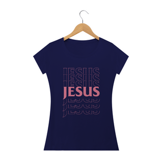 Nome do produtoT-Shirt Baby Long Classic Feminina - JESUS 