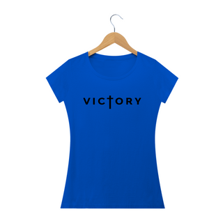 Nome do produtoT-Shirt Baby Long Classic Feminina - VICTORY 