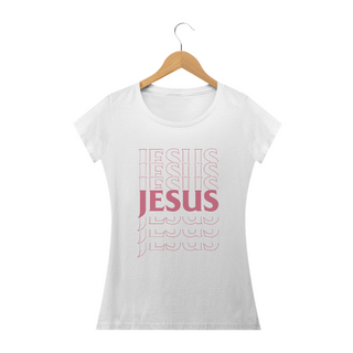 Nome do produtoT-Shirt Baby Long Classic Feminina - JESUS 