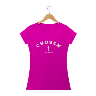 Nome do produtoT-Shirt Baby Long Classic Feminina - CHOSEN