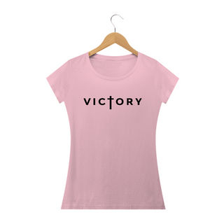 Nome do produtoT-Shirt Baby Long Classic Feminina - VICTORY 