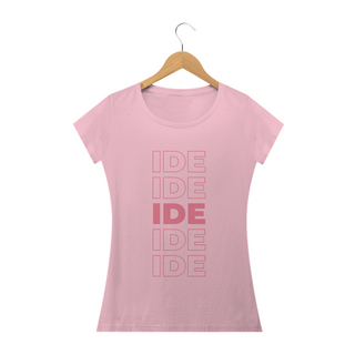 Nome do produtoT-Shirt Baby Long Classic Feminina -IDE